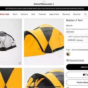 ノースフェイス Bastion 4 The North Face Bastion 4 Tent | REI Co-op